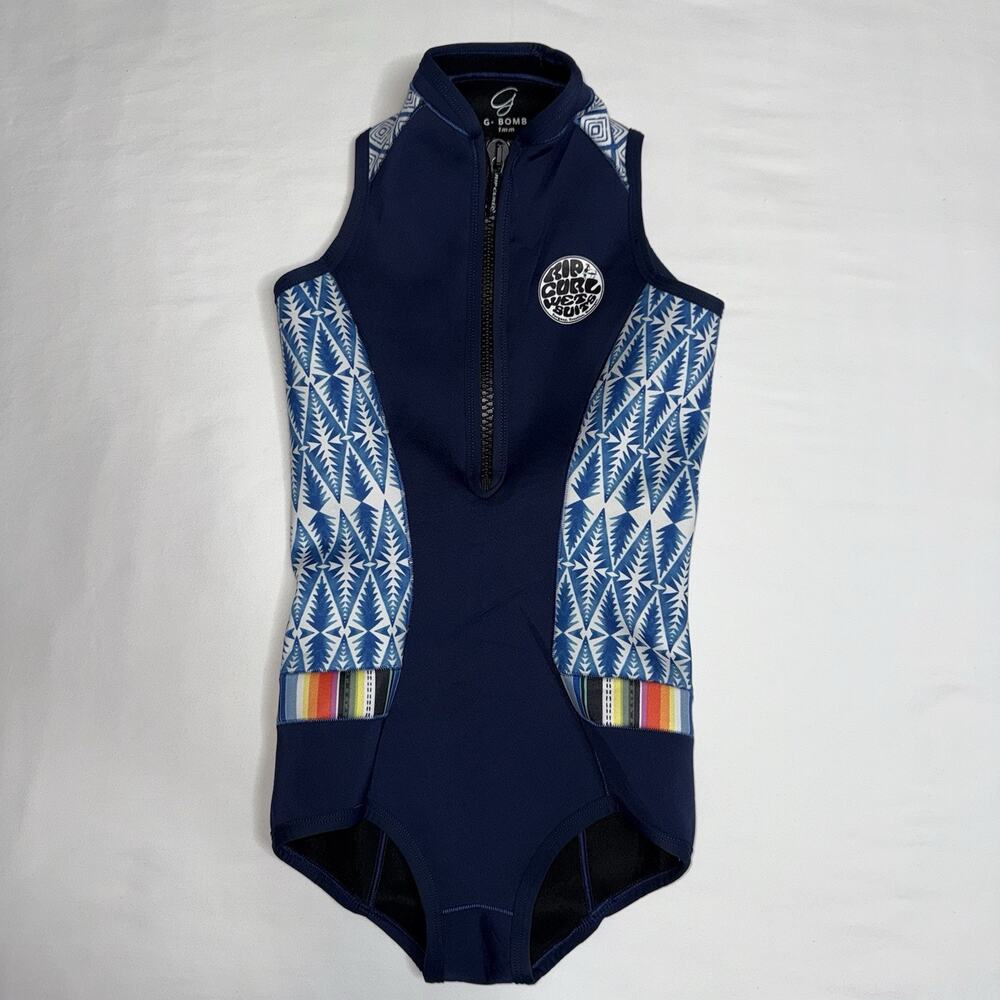 Rip Curl Navy Blue One Piece Swimsuit
